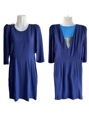 Aijek Women’s Blue Shift Dress